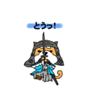 幕末犬模様（個別スタンプ：38）