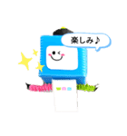 かわいいカラフルロボットスタンプ（個別スタンプ：8）
