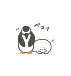 ペンギンとあざらしの敬語スタンプ（個別スタンプ：40）