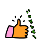 polka.Su*tamp45 ～Give thumbs up～（個別スタンプ：3）