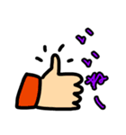 polka.Su*tamp45 ～Give thumbs up～（個別スタンプ：5）