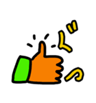 polka.Su*tamp45 ～Give thumbs up～（個別スタンプ：7）