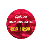 ロシアと中国語（個別スタンプ：11）