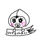 みかんみたいなもものももんちゃん（個別スタンプ：23）