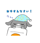 毎日使えるうさぎさんスタンプ（個別スタンプ：5）