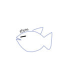 シャーク  鮫 サメ のスタンプ(石川弁)（個別スタンプ：8）