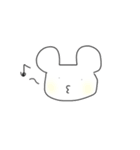 へにょくま（個別スタンプ：3）