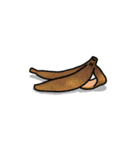 coogeeのバナナスタンプ（個別スタンプ：17）