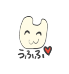 ウサギ人間ぷららさん参上！（個別スタンプ：3）