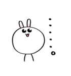 うさもちもち【第2弾】（個別スタンプ：6）