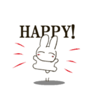 うさぎさんたちもりもり（個別スタンプ：5）