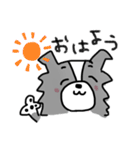 ボーダーコリーちゃんといっしょ！（個別スタンプ：4）
