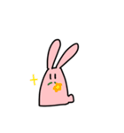 はっきりと伝えるうさぎ（個別スタンプ：17）
