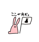 はっきりと伝えるうさぎ（個別スタンプ：27）