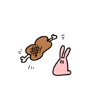 はっきりと伝えるうさぎ（個別スタンプ：38）