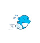 ミニいるかちゃん（個別スタンプ：22）