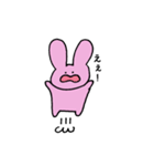 うさあおちゃん1（個別スタンプ：4）
