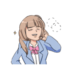 うきうきおなご（個別スタンプ：10）