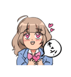 うきうきおなご（個別スタンプ：21）