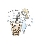 たぴガール（個別スタンプ：5）