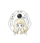 たぴガール（個別スタンプ：6）