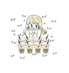 たぴガール（個別スタンプ：8）