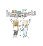 たぴガール（個別スタンプ：9）
