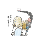 たぴガール（個別スタンプ：15）