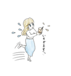 たぴガール（個別スタンプ：16）
