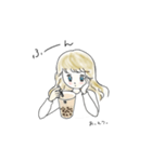 たぴガール（個別スタンプ：34）