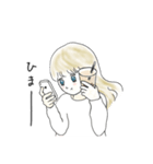 たぴガール（個別スタンプ：35）