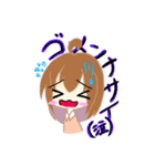 女の子とペットの日常（個別スタンプ：5）