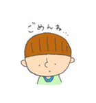 少年と愛犬②（個別スタンプ：6）