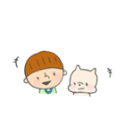少年と愛犬②（個別スタンプ：36）