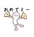 白メガネさん（個別スタンプ：13）