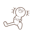 白メガネさん（個別スタンプ：30）