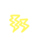 韓国語イラスト(天気編)（個別スタンプ：5）
