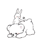 しろくまちゃんのスタンプ（個別スタンプ：14）