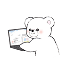しろくまちゃんのスタンプ（個別スタンプ：31）
