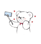 しろくまちゃんのスタンプ（個別スタンプ：38）