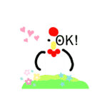 ニワトリ1（個別スタンプ：1）