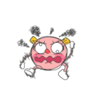 チビマカロンの友達！（個別スタンプ：2）