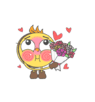 チビマカロンの友達！（個別スタンプ：3）