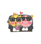 チビマカロンの友達！（個別スタンプ：11）