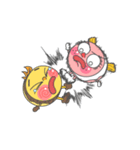 チビマカロンの友達！（個別スタンプ：13）