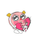 チビマカロンの友達！（個別スタンプ：16）