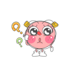 チビマカロンの友達！（個別スタンプ：18）