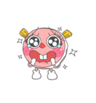 チビマカロンの友達！（個別スタンプ：22）