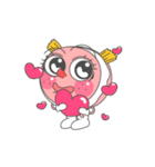 チビマカロンの友達！（個別スタンプ：24）