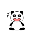 へらへらパンダ（個別スタンプ：6）